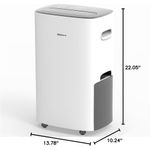 desumidificador shinco 48l branco a-mbi