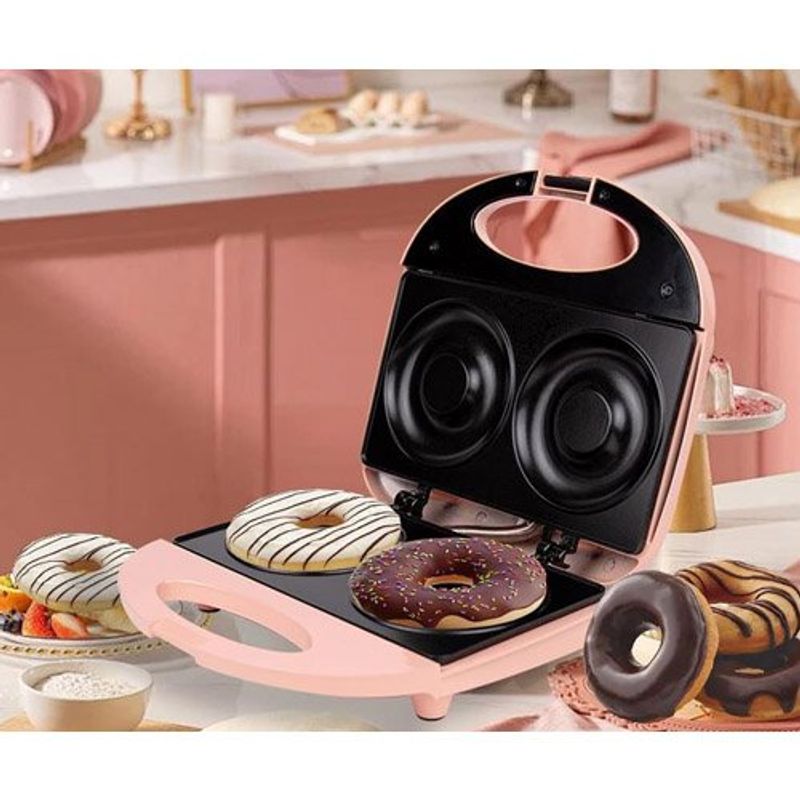 máquina de donuts 2 em 1 generic rosa a-mbi