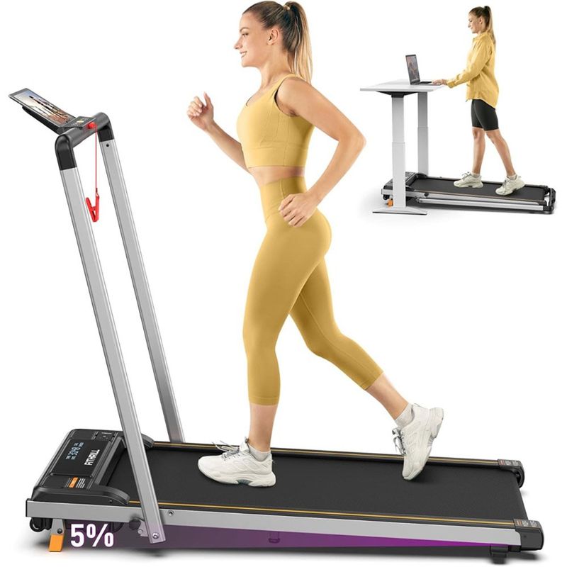 esteira dobrável portátil fithrill preto a-bi