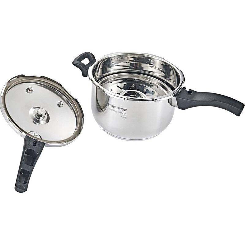 panela de pressão vitasunhow 5 litros inox a-mbi