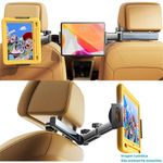 suporte para tablet 3 em 1 para carro lisen preto a-mbi