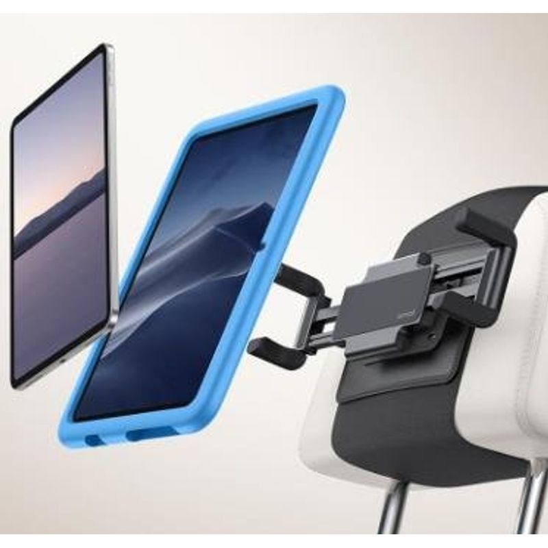 suporte de tablet para carro lamical preto a-mbi