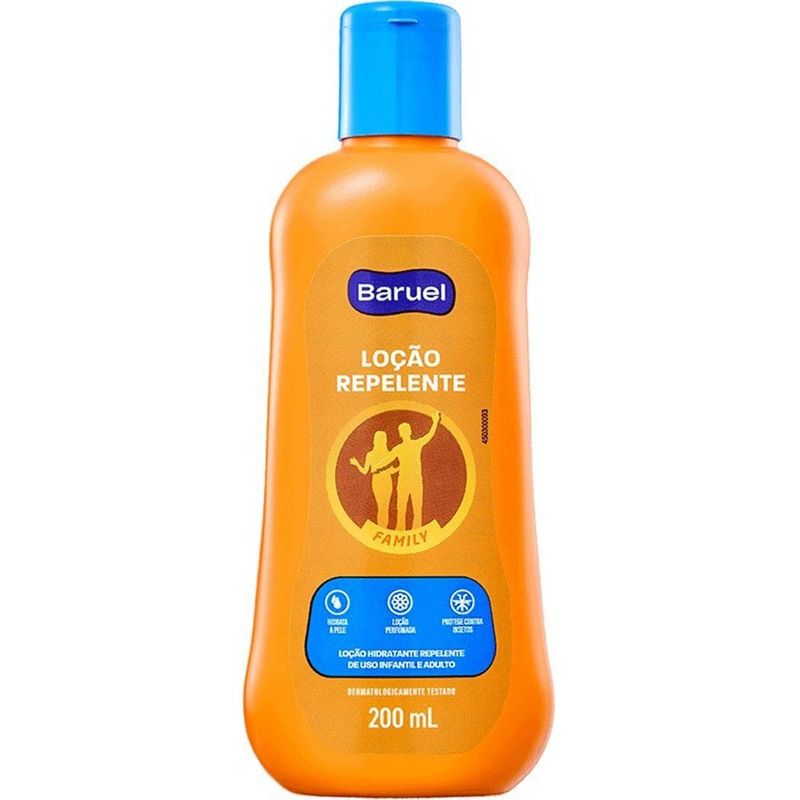 repelente loção baruel family 200ml