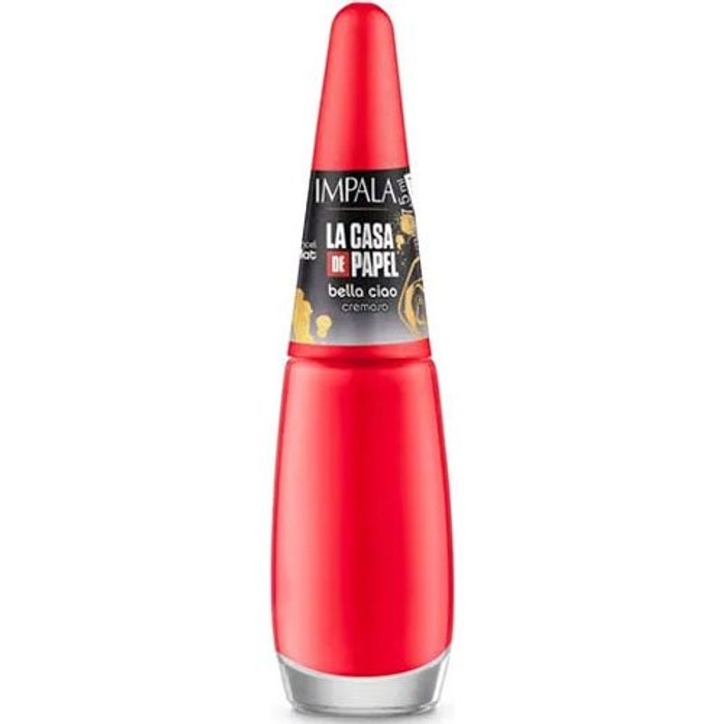 esmalte cremoso impala la casa de papel bella ciao