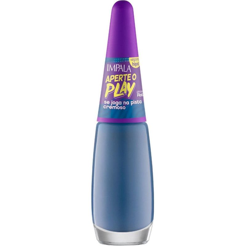esmalte cremoso impala aperte o play se joga na pista