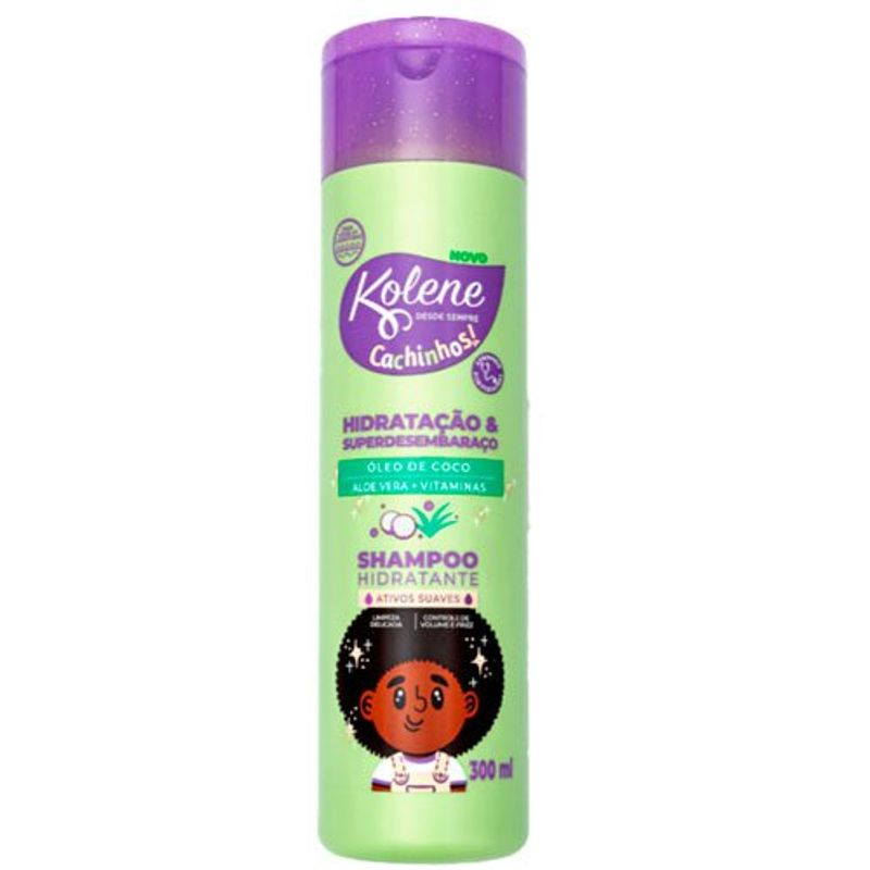 shampoo hidratante kolene cachinhos 300ml
