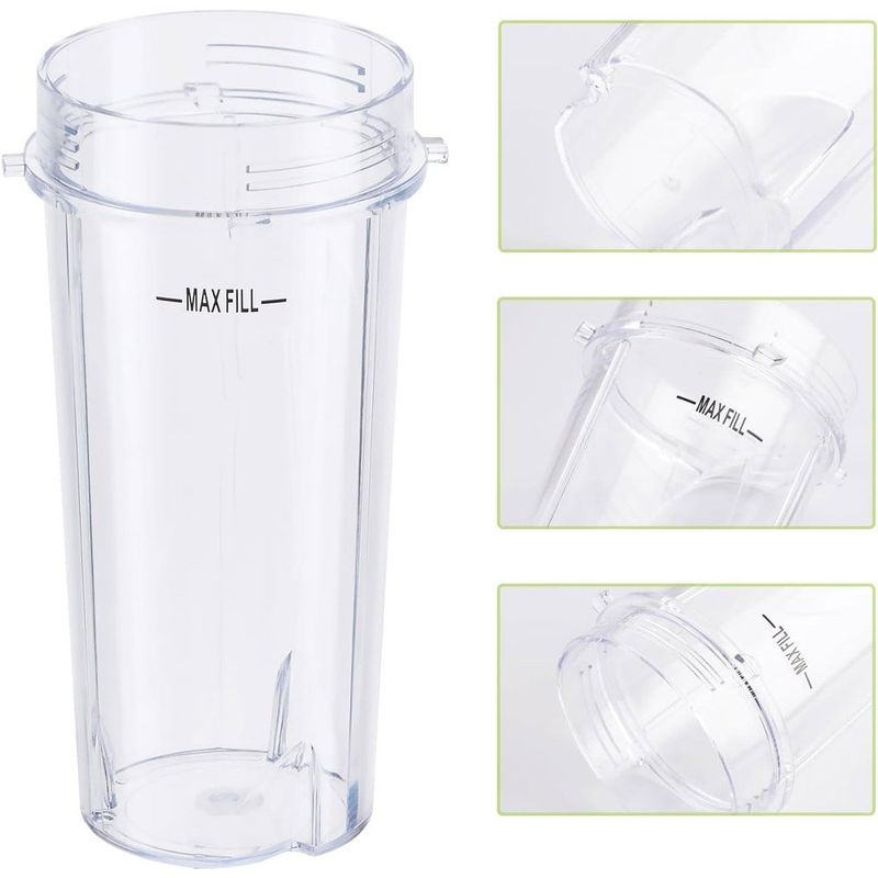 copo liquidificador abter com tampa transparente a-mbi