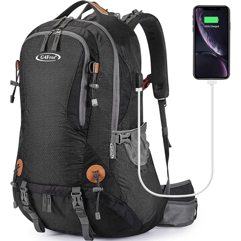 mochila para caminhada 50 litros g4free preto a-mbi