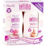 kit muriel sabonetes íntimos líquidos floral 200ml cada