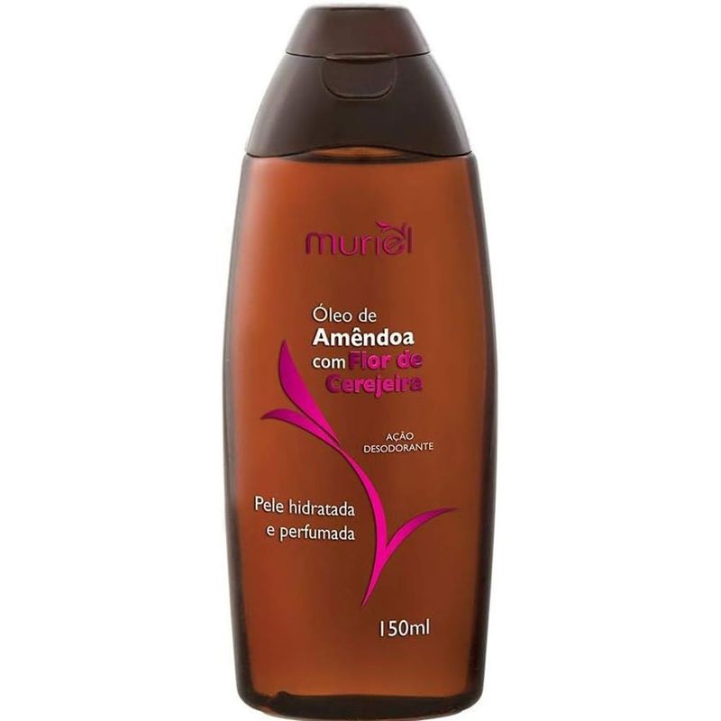 óleo corporal muriel amêndoas com cerejeira 150ml