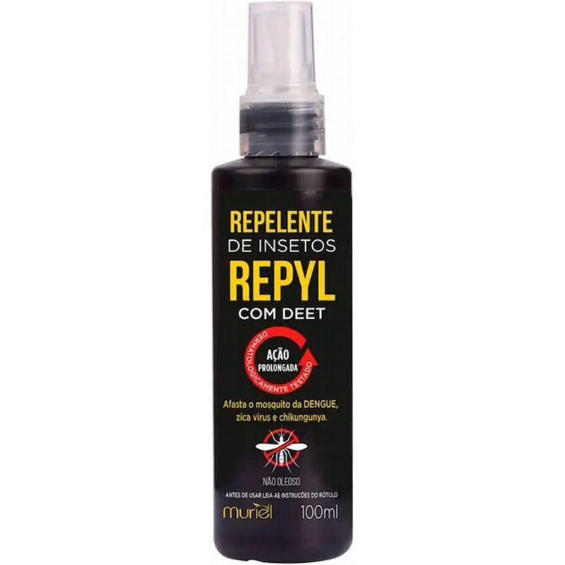 repelente de insetos muriel repyl spray 100ml