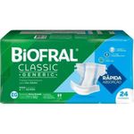 fralda geriátrica biofral classic tamanho eg 24 unidades
