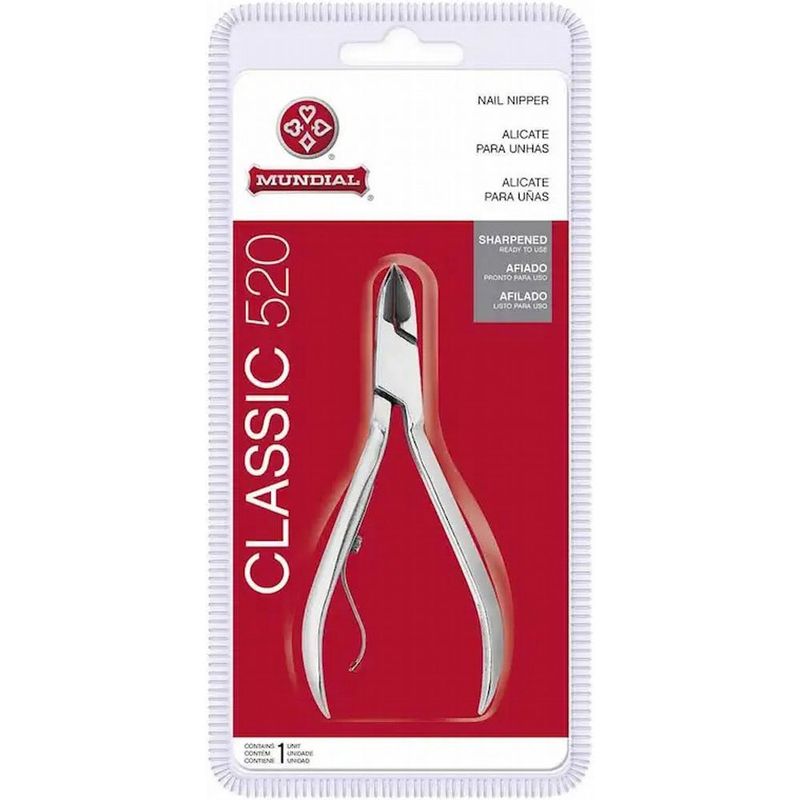 alicate para unhas mundial classic 520 1 unidade