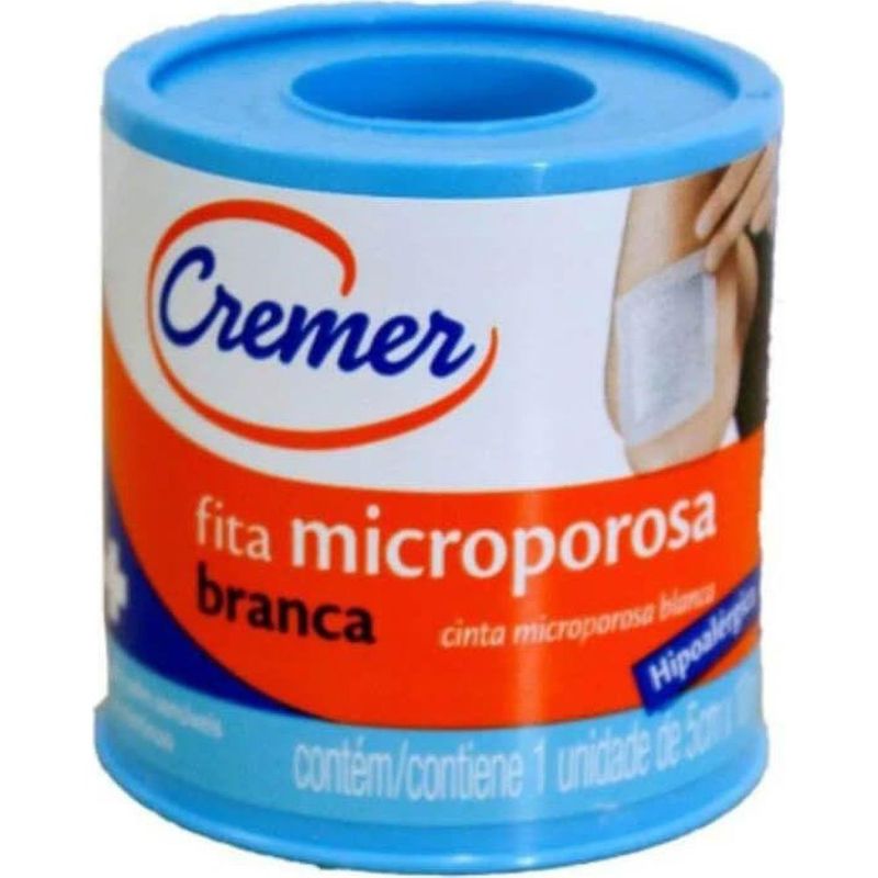 fita microporosa cremer 5cm x 10m 1 unidade