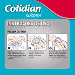 fraldas geriatrica cotidian clássica unissex tamanho m 8 unidades
