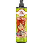 condiconador gota dourada matizador 3d vermelho intenso 300ml