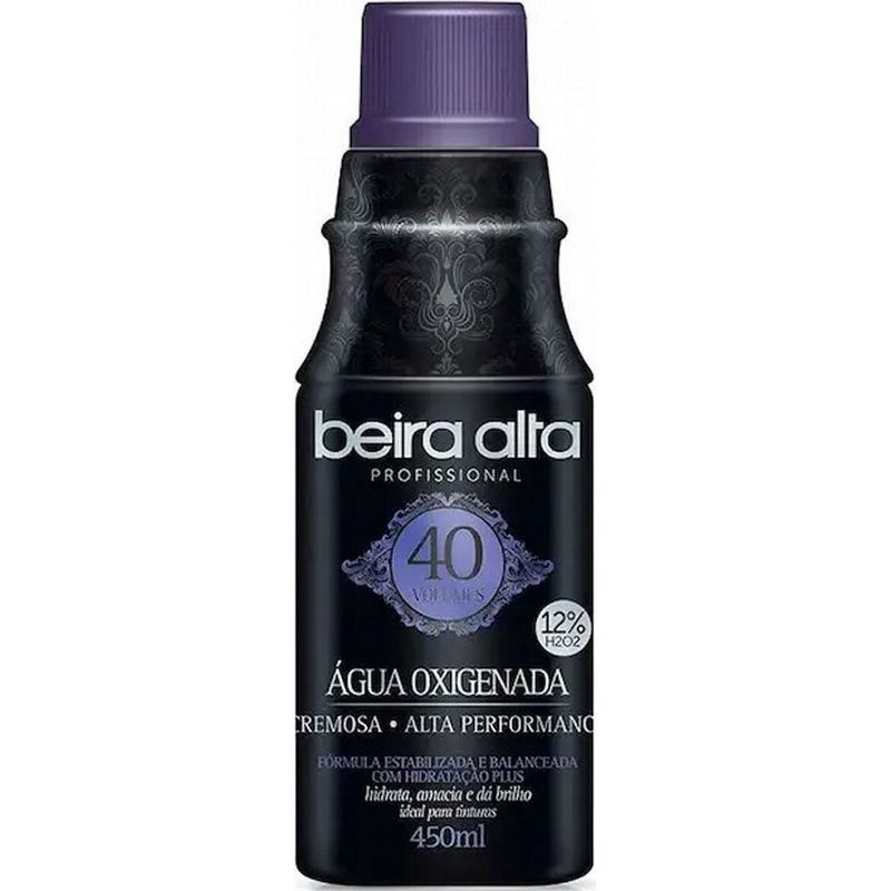 água oxigenada beira alta 40 volumes 450ml