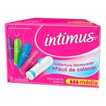 absorvente interno intimus médio 8 unidades
