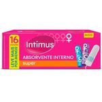 intimus gel absorvente intimo super 16 unidades