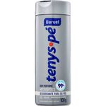 talco desodorante para pés tenys pé baruel sem perfume 100g