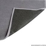tapete edantex carino 140x200cm cinza (mp)