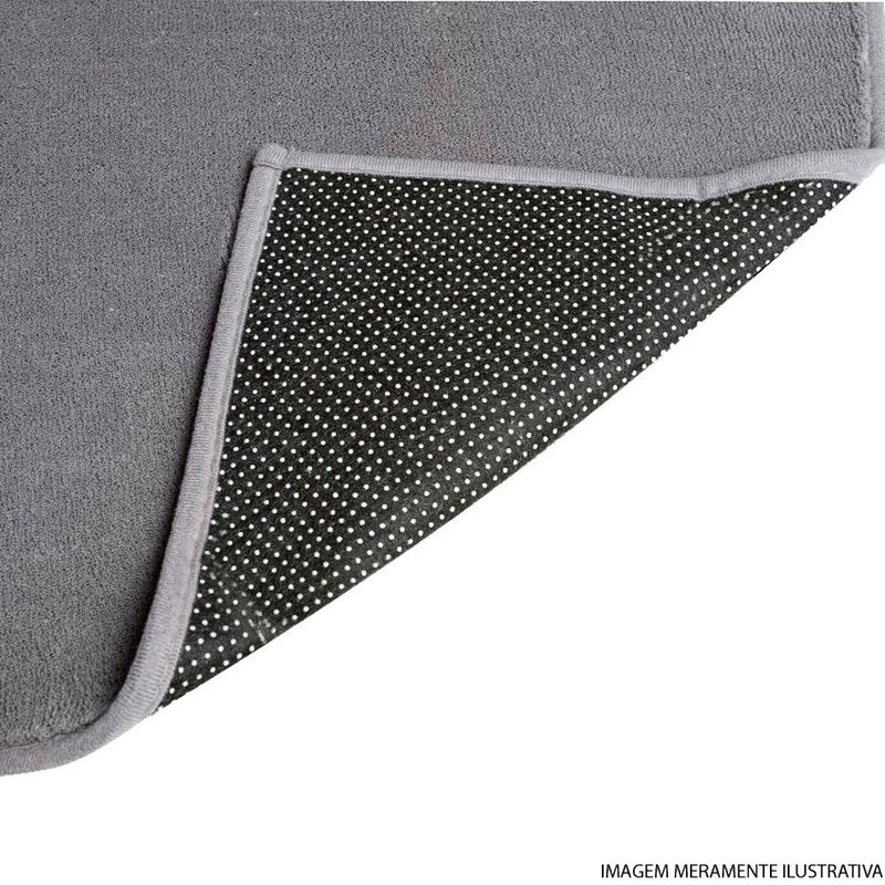tapete edantex carino 140x200cm cinza (mp)