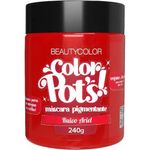 mascára de tratamento color pots beauty color ruivo ariel 240g