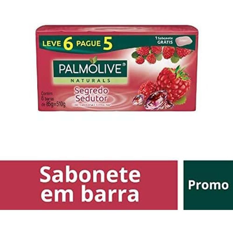 sabonete em barra palmolive naturals segredo sedutor 6 unidades