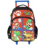mochila de rodinha luxcel super mario (mp)