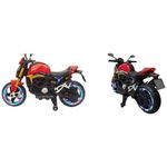 moto elétrica infantil bang toys lightning rider 12v vermelho (mp)