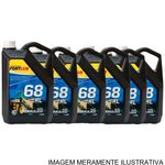 óleo lubrificante fortlub hl iso vg 68 caixa 04 unidades 5 litros (mp)