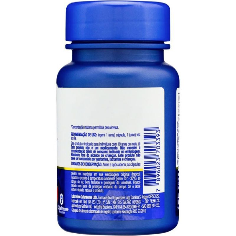 coenzima q10 200mg 30 cápsulas catarinense