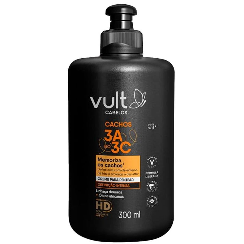 creme para pentear vult definição intensa 300ml