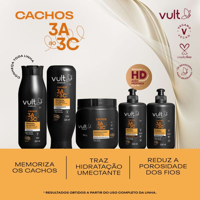 creme para pentear vult definição intensa 300ml