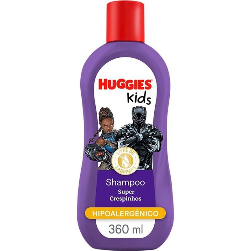 shampoo huggies kids super crespinho 360ml
