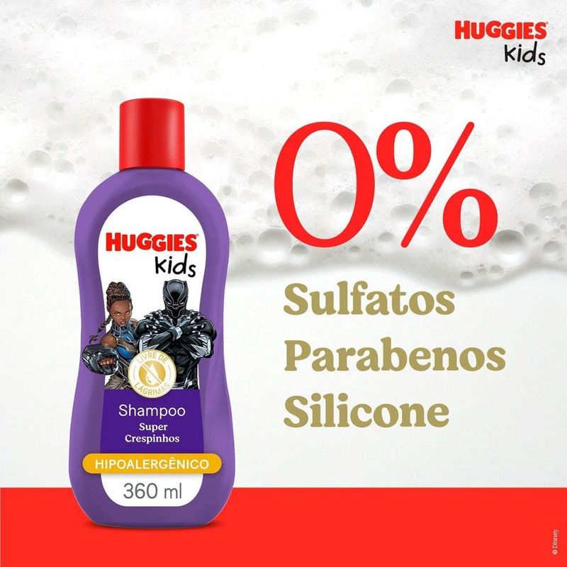 shampoo huggies kids super crespinho 360ml