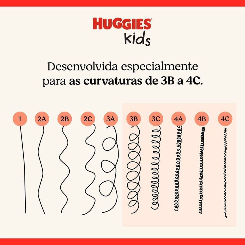 shampoo huggies kids super crespinho 360ml