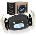 alarme clocky inteligente preto a-mbi