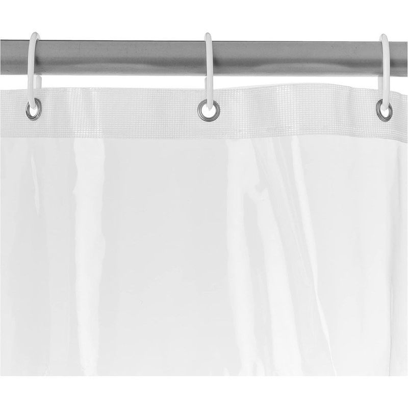 cortina de chuveiro amazon basics transparente a-mbi