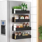 organizador magnético huggiegems 4 peças preto a-mbi