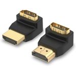 adaptadores hdmi 90° e 270° vce 2 unidades a-mbi