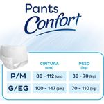 roupa intima tena pants confort g/eg 24 unidades
