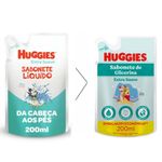 sabonete líquido huggies extra suave refil 200ml