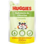 sabonete líquido glicerina huggies camomila refil 200ml