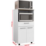 balcão de cozinha kit's parana duplo forno duetoo branco 18278881