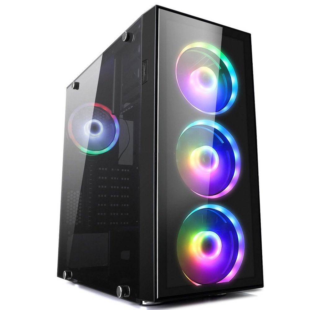 PC Gamer Ryzen 5 5500 RTX 4060 16GB RAM SSD 512GB