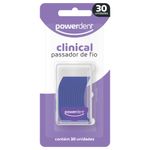 passador fio dental powerdent com 30 unidades (mp)
