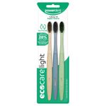 escova dental powerdent eco care com 3 unidades (mp)