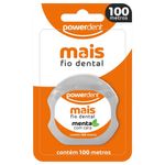 fio dental powerdent branco 100m (mp)