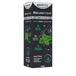 gel dental powerdent natural black 100g (mp)